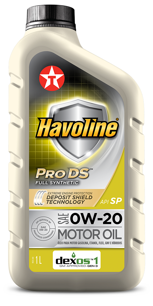 Havoline ProDs Full Synthetic Motor Oil SAE 0W-20